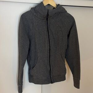 Lululemon Athletica Charcoal Zip-Up Hoodie